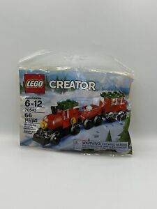 Lego Creator Polybag 30543 Christmas Train Microscale Steam Locomotive NEW
