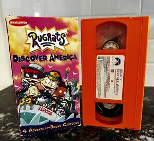 VHS Rugrats - Discover America (VHS, 2000, Slipsleeve) TESTED NICE!!