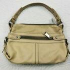 FOSSIL Fifty Four Beige Leather Handbag (pre-owned)