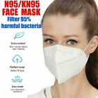 40 Pc White KN95 Mascaras Desechables Para La Cara Contra Bacterias Mascarillas