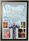 Ric Flair Framed Autographed Nature Boy Blue Robe JSA Authentic WWE