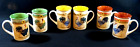 Gibson Home  Rooster & Sunflower Seat of Six 12 oz. Coffee Cup Mugs