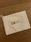Dior Beauty Silver Cosmetics Bag Flat with Star Zipper 8