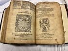 1581 /1578 Restored Geneva Breeches Holy Bible Rare Family Vintage Antique 16thc