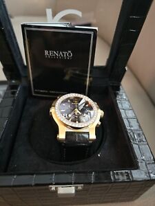 renato men's diamond watches