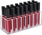 Lip Gloss Holder Organizer Storage for Vanity, 24 Spaces Clear Acrylic Lipgloss