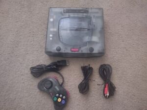 New ListingSEGA HST-0021 Saturn SS This Is Cool Limited Console Clear Skeleton - Black