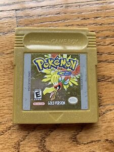 New ListingPokemon Gold Version (Nintendo Game Boy Color) Tested, Saves, Authentic!