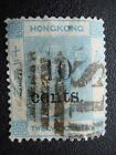New ListingHong Kong 1880 Shanghai Treaty Post cancel Sg Z789