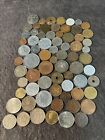Lot of 70 Old/Rare/Collectible Foreign Coins - Most Fine or Better Grade (B)