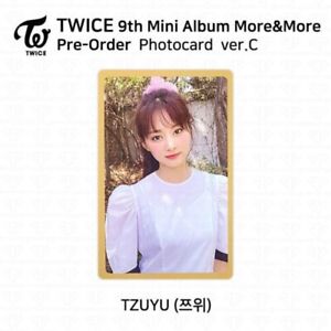 Twice Tzuyu Official More And More Official Pre Order Photocard Version C