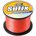 Sufix Superior Monofilament Fishing Line | 1 lb. spool | Neon Fire Orange