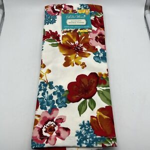 New ListingNWT Pioneer Woman Wildflower Whimsy Vintage Floral Kitchen Towel Set of 2 Cotton
