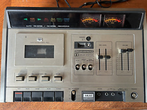AKAI GXC-75D CASSETTE STEREO TAPE DECK--See Video!
