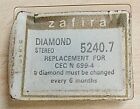 Zafira 5240.7 Stereo Diamond  Stylus, Phonograph Needle, Replaces CEC N 699-4