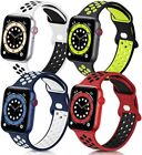 Silicone Sport Strap iWatch Band For Apple Watch Series SE6/5/4/3/2/1 38-44mm