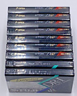 LOT OF 9 TDK & FUGI D60 IECI/Type 1 Normal Blank Audio Cassette Tapes NEW