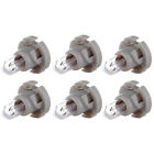 6X T4/T4.2 Neo Wedge A/C Heater Climate Controls Light Switch Bulbs Warm White