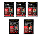 (5-Pack) Ultra Pro 35pt Black ROOKIE UV One Touch Magnetic Trading Card Holder