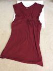 Torrid Super Soft Knit Womens Midi Dress Size 2 (2X) Burgundy