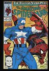 Amazing Spider-Man #323 VF+ 8.5 McFarlane Captain America! Marvel 1989