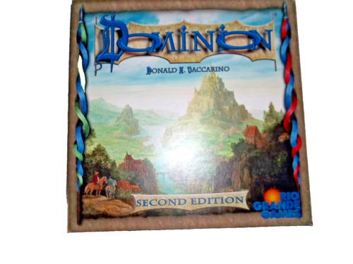 Dominion 2nd Edition Core Game by Rio Grande Games 2 to 4 players -Open Box