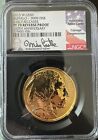 2013 W American Buffalo $50 Gold Coin NGC PF70 Reverse Proof Mike Castle Signat