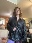 wilsons leather jacket mens large