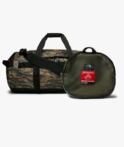 The North Face Large Base Camp Duffel Packable Travel Backpack Camouflage 95L