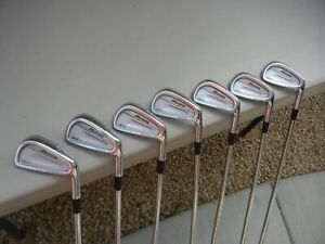 Lot of 7 Golf Clubs : Set MIZUNO MP-57 Irons ( 3 4 5 6 7 8 9), RH, EXCELLENT!