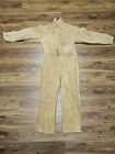 Carhartt X01 BRN Vintage Made In USA Insulated Duck Canvas Work Coveralls 40 Reg