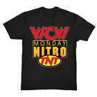 New WCW 2001 Monday Night Nitro TNT Wrestling Logo Shirt Goldberg DDP nWo S-3XL