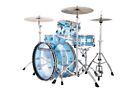 Ludwig 50th Anniversary Limited Edition Fab Shell Kit in Blue/Clear/Blue