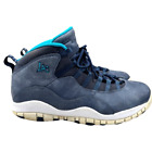 Nike Air Jordan Retro 10 Los Angeles Sneakers Men's Size 10.5 Blue 310805-404