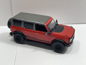Greenlight 1/64 Scale - 2021 Ford Bronco WideTrack (Red In Color)