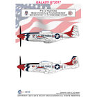 1/48 1/72 P-51D Mustang Bicentennial&Thunderbirds Decal for Tamiya/Hasegawa/Meng
