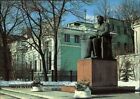 Russia Moscow? Statue of M. I. Kalinin by sculptor B. Dyuzhev ~ postcard  sku769