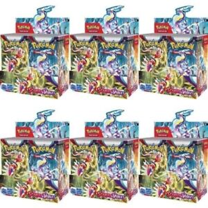 Pokemon Scarlet and Violet Booster Box Factory Sealed 6 Box Case