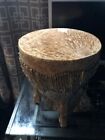 Antique African Drum , some wear, very good condition, hand made, beautiful