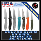 Kershaw 1660 Leek Assisted Open Frame Lock Ken Onion Design Folding Knife USA