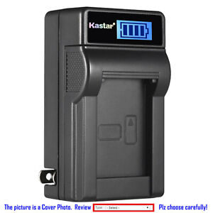 Kastar Battery LCD Wall Charger for BP-511 Canon EOS 40D EOS 50D EOS D30 Camera