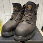 Timberland PRO Pit Boss 6” Steel Toe Work Boots Brown Men’s Size 9.5 W Brown NIB