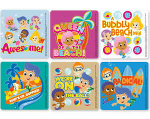 25 Bubble Guppies Stickers Party Favor Teacher Supply Rewards Beach Day