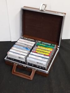 New ListingVTG CASSETTE TAPES LOT OF 16 90s COUNTY WITH VENTAGE SAVOY CASE.