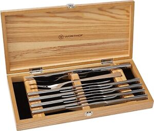 Wusthof 10 Piece Stainless Steak and Carving NEW