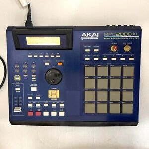 AKAI professional MPC2000XL Blue Sampler Sampling Sequencer Used From Japan