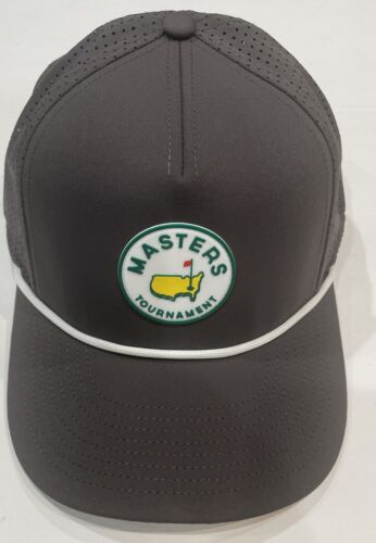 2024 Masters Hat Charcoal Grey Rope Snap Back BRAND NEW from Augusta National