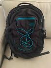 THE NORTH FACE THE BOREALIS Black Flexvent School Hiking Day Backpack