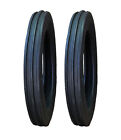 2 New 4.00x19 Deestone 3- Rib Front Tractor Tires fits Ford  400 19