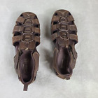 Skechers Shape-Ups Fisherman Sandals Womens Size 9 Brown Leather Outdoor Hiking